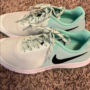 Mint green Nike’s